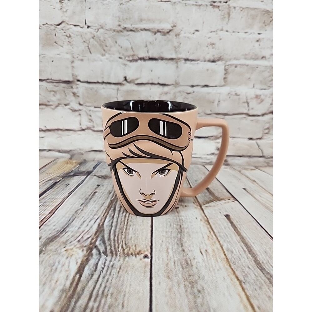Disney Auth Store 3D REY MUG 12 oz. Coffee Cup Star Wars Force Awakens Genuine